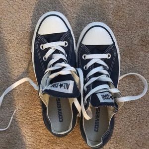 Navy Converse